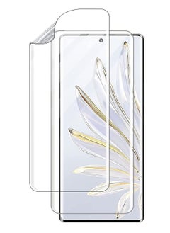 RINCO 2Pack Screen Protector for Honor 90/80/80E/70/60/60E/X40 , Soft TPU Full Coverage HD Clear Anti-Scratch Self-Healing Screen Protector  - Image 2