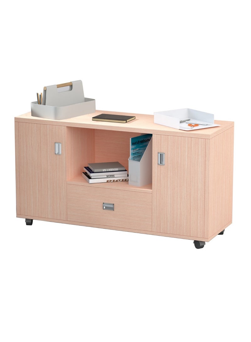 Mahmayi Mahmayi Carre 239 Oak Side Extension Cabinet  - Image 1