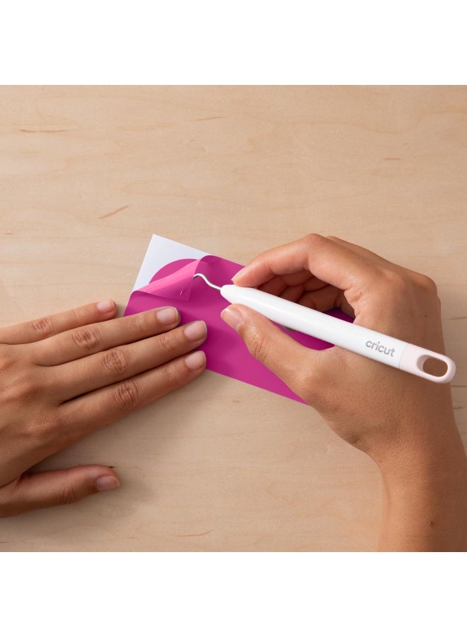 Cricut فيلم فينيل متغير اللون عند التسخين (دائم) ماجنتا <-> وردي فاتح 30.5 سم × 61 سم (12" × 24") لفة فينيل ذاتية اللصق لجميع آلات القطع - Image 2