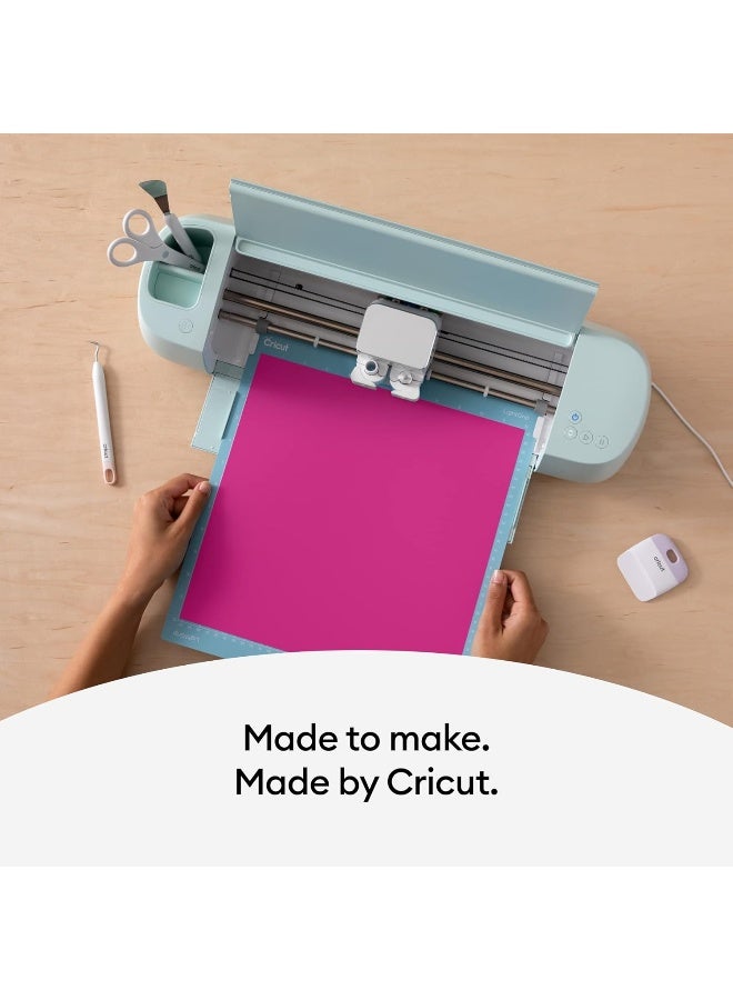 Cricut فيلم فينيل متغير اللون عند التسخين (دائم) ماجنتا <-> وردي فاتح 30.5 سم × 61 سم (12" × 24") لفة فينيل ذاتية اللصق لجميع آلات القطع - Image 5