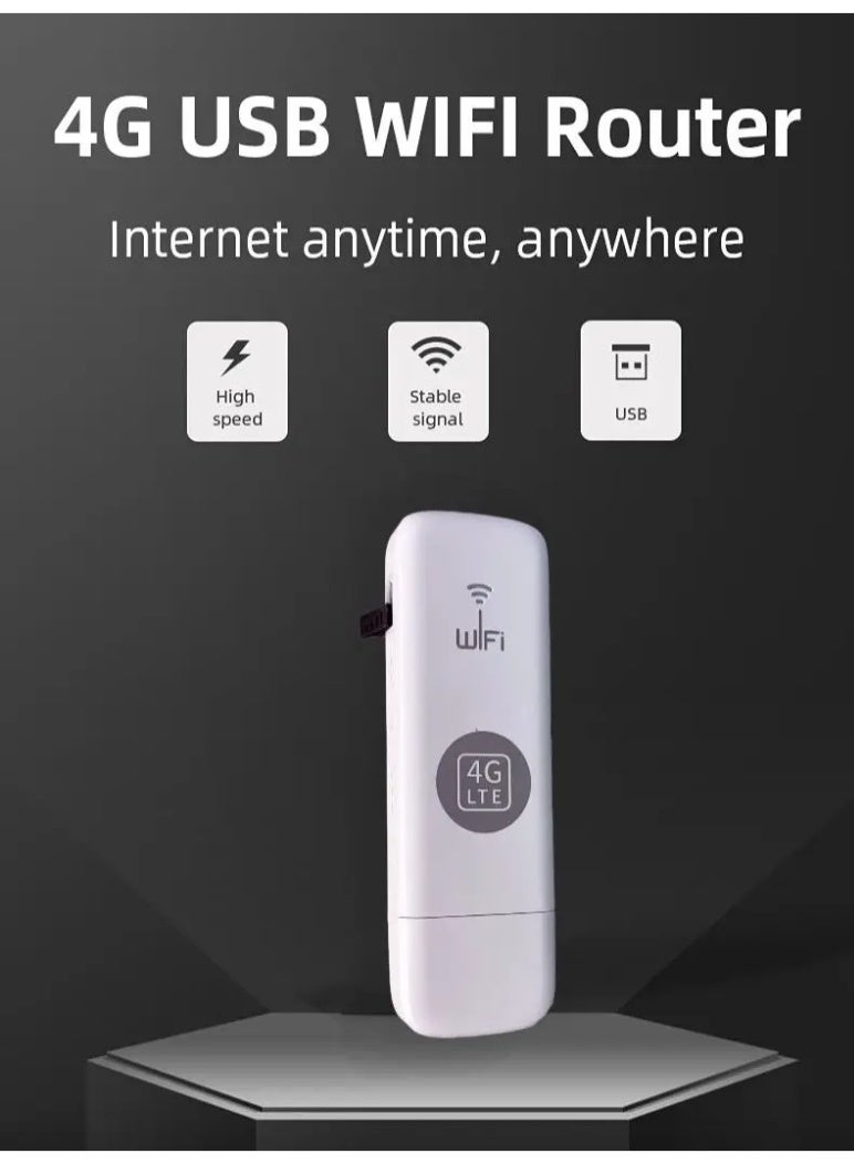 عام يو 6-واط 4 جرام واي فاي دونجل واي فاي منفذ هوائي خارجي لت راوتر المحمول راوتر هدية للعائلة والأصدقاء - Image 3