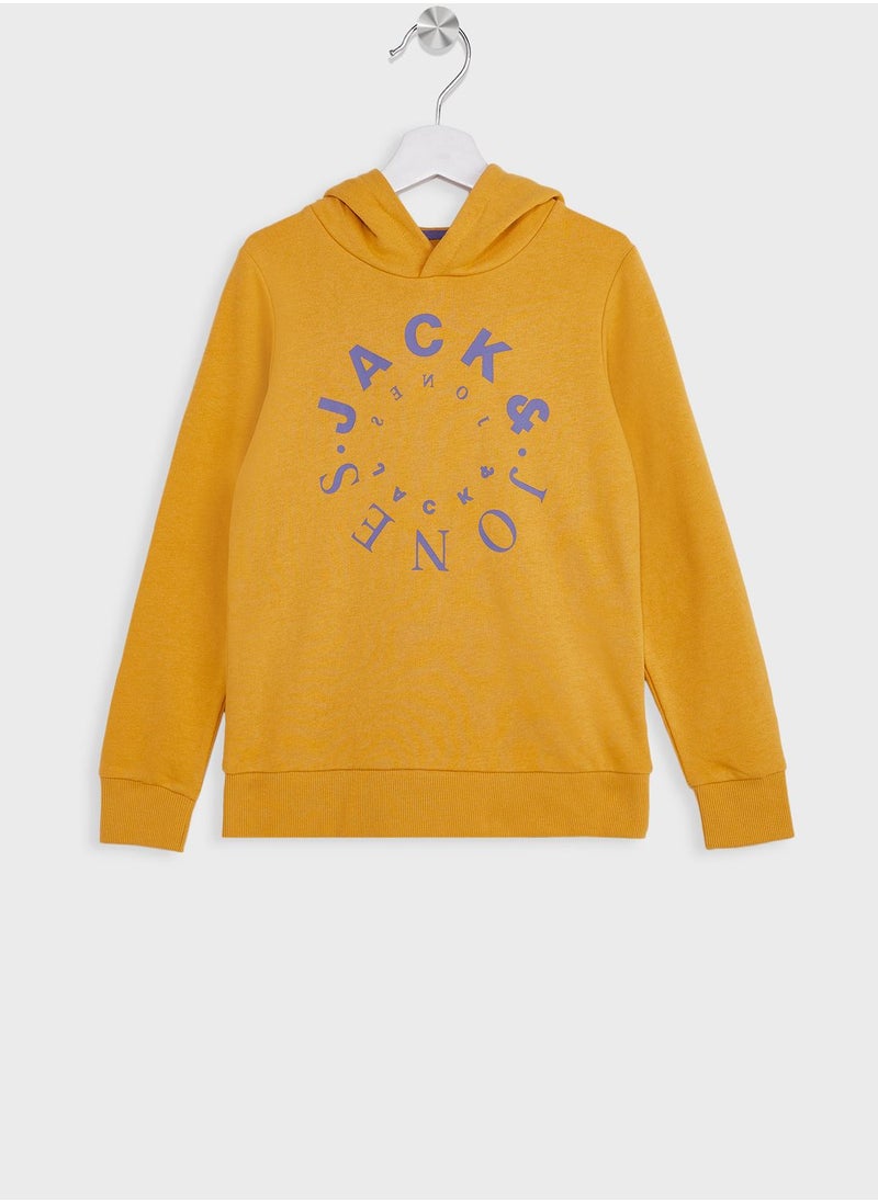 Jack & Jones Junior - Youth Logo Hoodie - Image 1