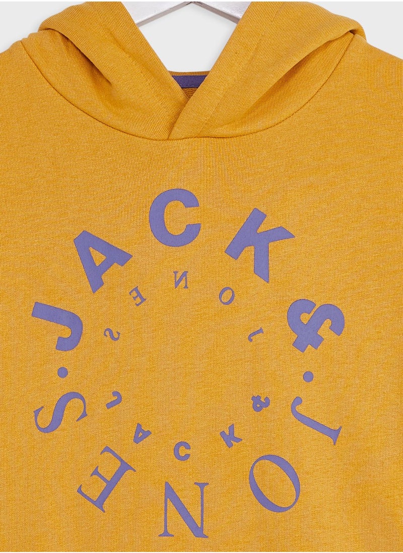 Jack & Jones Junior - Youth Logo Hoodie - Image 1