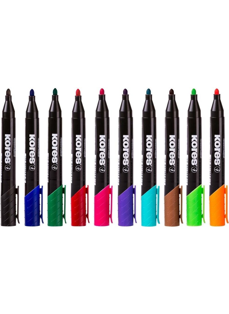 Kores Multi-Colored Pencil Round Tip Set of 10  - Image 3