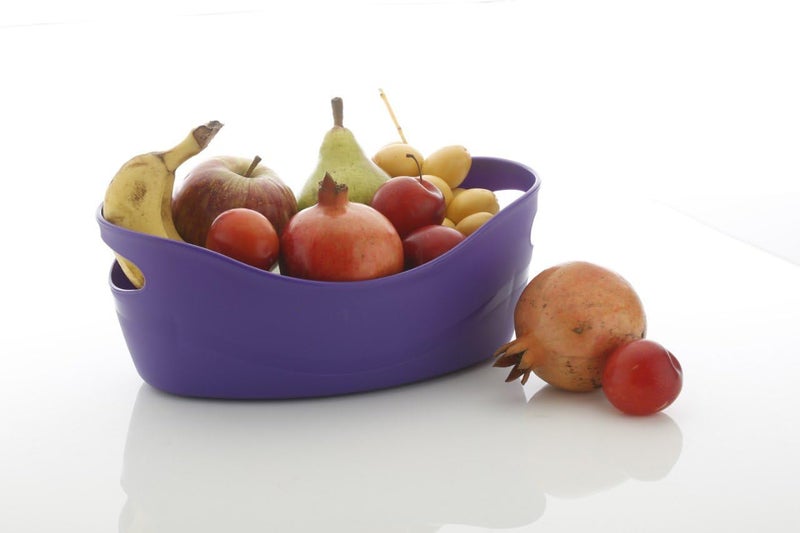 KPS KPS Multipurpose Bowl with Cap Plastic Basket for VegetableFruitsRice Dessert Dining Table Serving Bowl Kitchen Storage Organizer Pack of 1Multicolor - Image 5