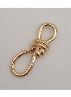 Angel Çanta Aksesuar Angel Bag Accessory Knot Model Light Gold Color Spring Ring 1 Piece  - Image 3