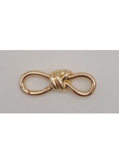 Angel Çanta Aksesuar Angel Bag Accessory Knot Model Light Gold Color Spring Ring 1 Piece  - Image 2