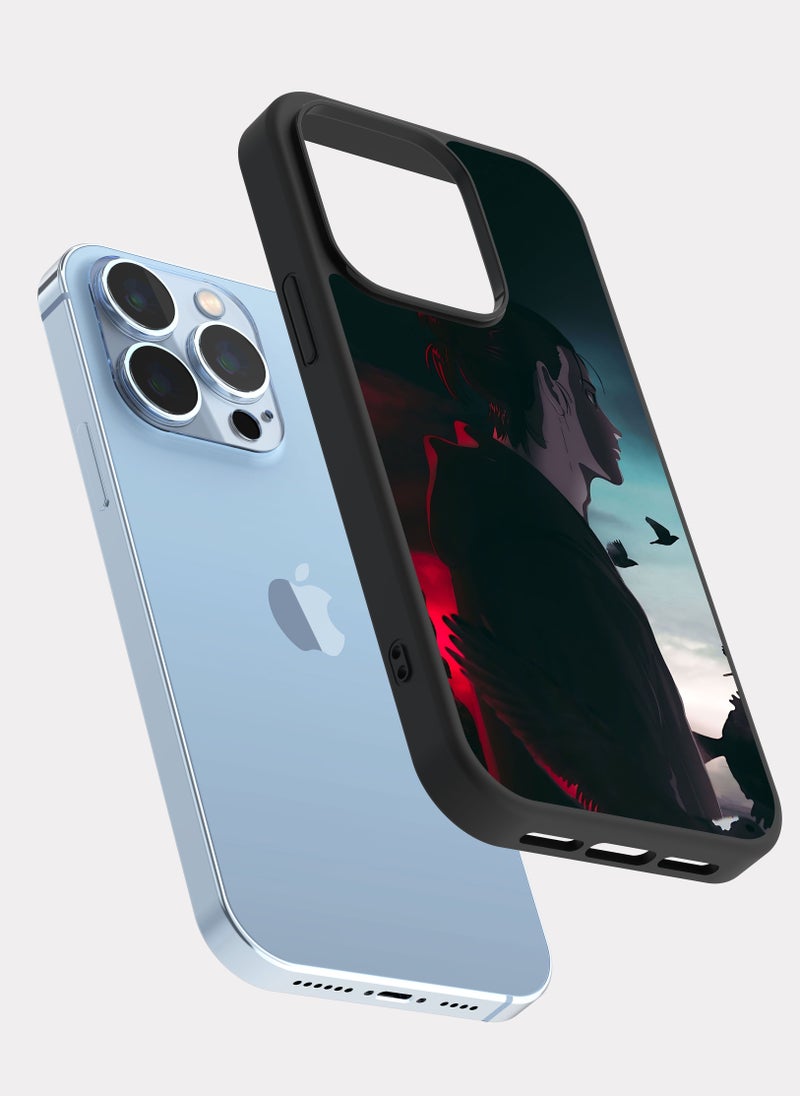 PXLAAT iPhone 13 Pro case cover Attack On Titan Eren Yeager - Image 2