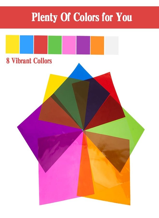 eowqeiur 128 PCS Colored Cellophane Wrap Paper(7.48x7.48 Inch) Treat Candy Small Gifts Wrapping Baskets Colorful Plastic Sheets for Crafts Transparent Clear Clings Birthday Baby Shower Holiday Party Decor - Image 3