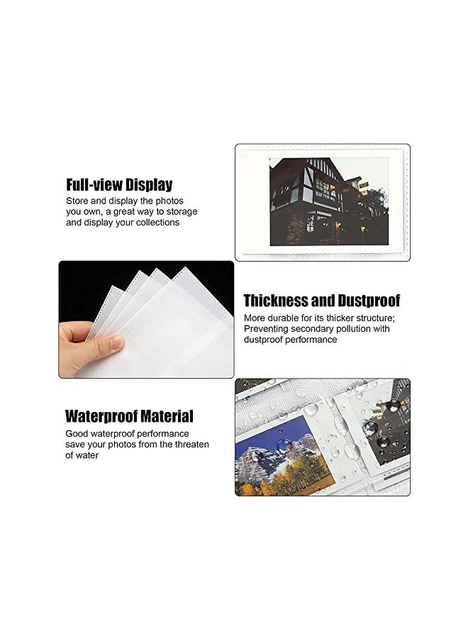 The Bros 256 Pockets Photo Album for Fujifilm Instax Mini LiPlay 11 90 70 50S 26 25 9 8+ 8 7S Instant Camera for Mini Link SP-1 Printer for Polaroid Snap SnapTouch PIC-300 Z2300 Mint Zip Instant Camera Printer  - Image 3