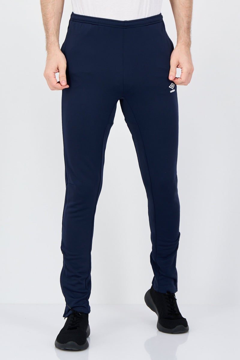 umbro Men Sportswear Fit Brand Logo Training Sweatpants, Navy Blue - Image 1