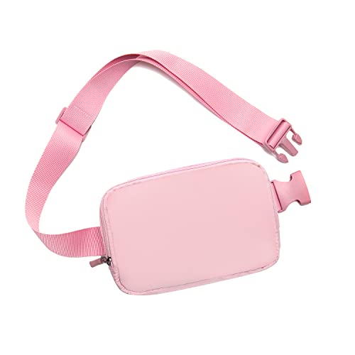 WITROMAN Belt bag Fanny pack crossbody bags for women Everywhere belt bag (pink) - Image 1