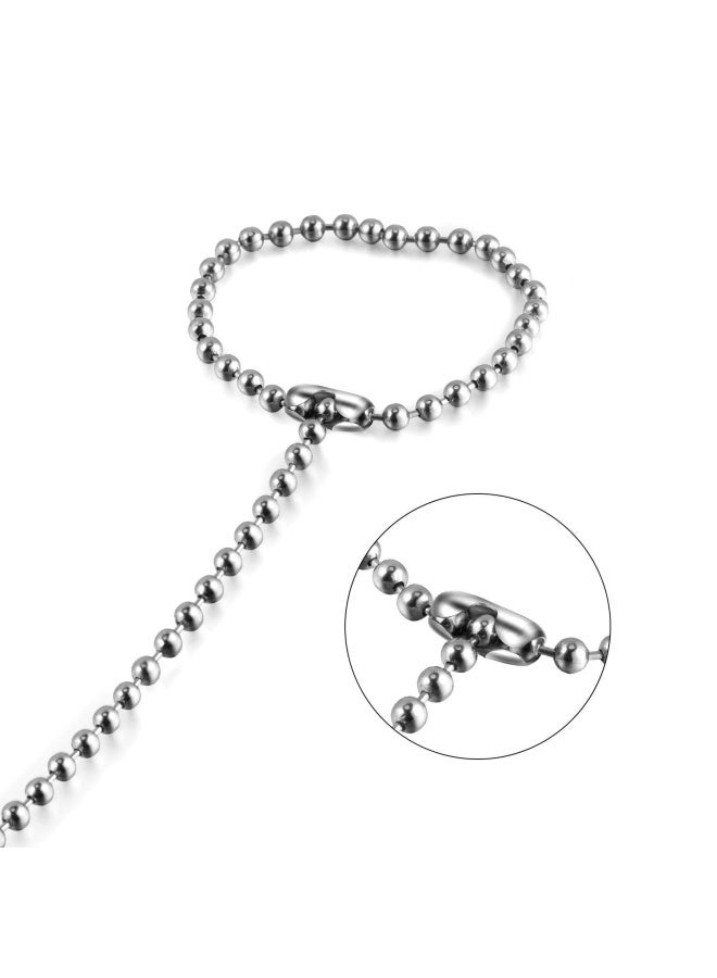 Pangda Pangda 20 Pack Replacement Vertical Roman Roller Blind Chain Cord Connector Clips Stainless Steel  - Image 4