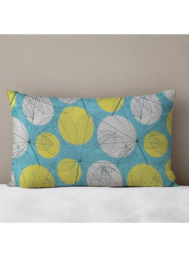 BSB HOME 3D Printed 144 Tc Microfiber Double Bedsheet with 2 King Size Pillow Covers Breathable | Wrinklfree | Summer | Topsheet (Light Green and White Cricle Print, 90 x 90 Inches) - Image 5