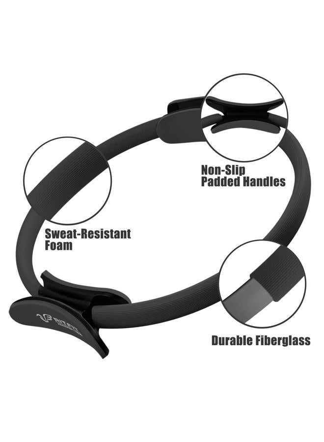 RitFit Pilates Ring - Premium Power Resistance Full Body Toning Fitness Circle - with Carrying Bag and Bonus eBook - Image 3