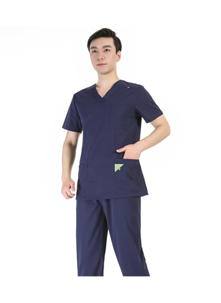 KUYING New Summer Thin Nurse Uniform Split Set Medical Work Uniform  - Image 1