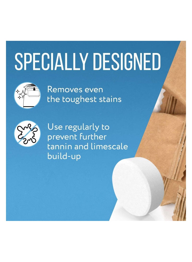Y&D [20 Pack] Espresso Machine Descaler Tablets to Remove Mineral Build Up - Safe and Non-Corrosive Help Control the Build-Up of Limescale Descale Cleaning  - Image 3