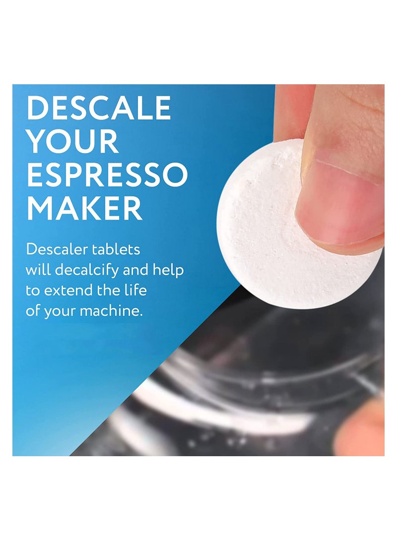 Y&D [20 Pack] Espresso Machine Descaler Tablets to Remove Mineral Build Up - Safe and Non-Corrosive Help Control the Build-Up of Limescale Descale Cleaning  - Image 5