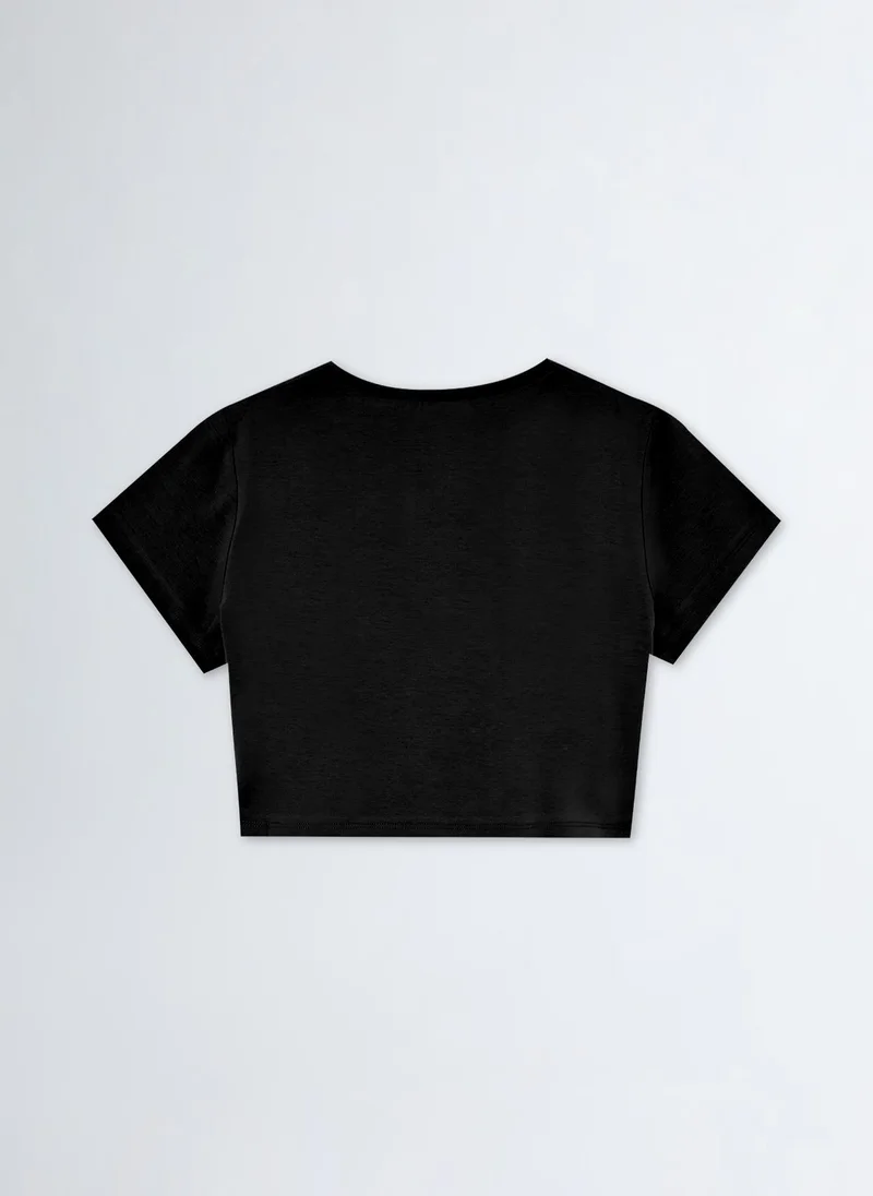 Liu Jo T-Shirt with Rhinestones