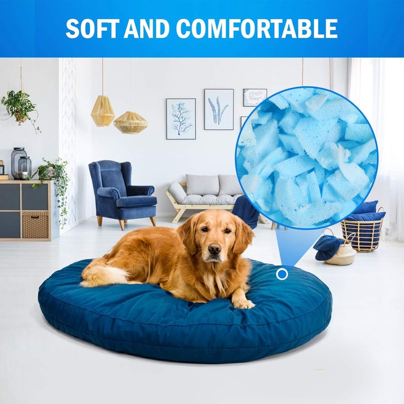 COYMOS Shredded Memory Foam Filling for Bean Bag Filler Foam Refill for Pouf Pillow Dog Beds Chairs Cushions and Arts Crafts, Added Gel Particles, 10 lb - Image 5