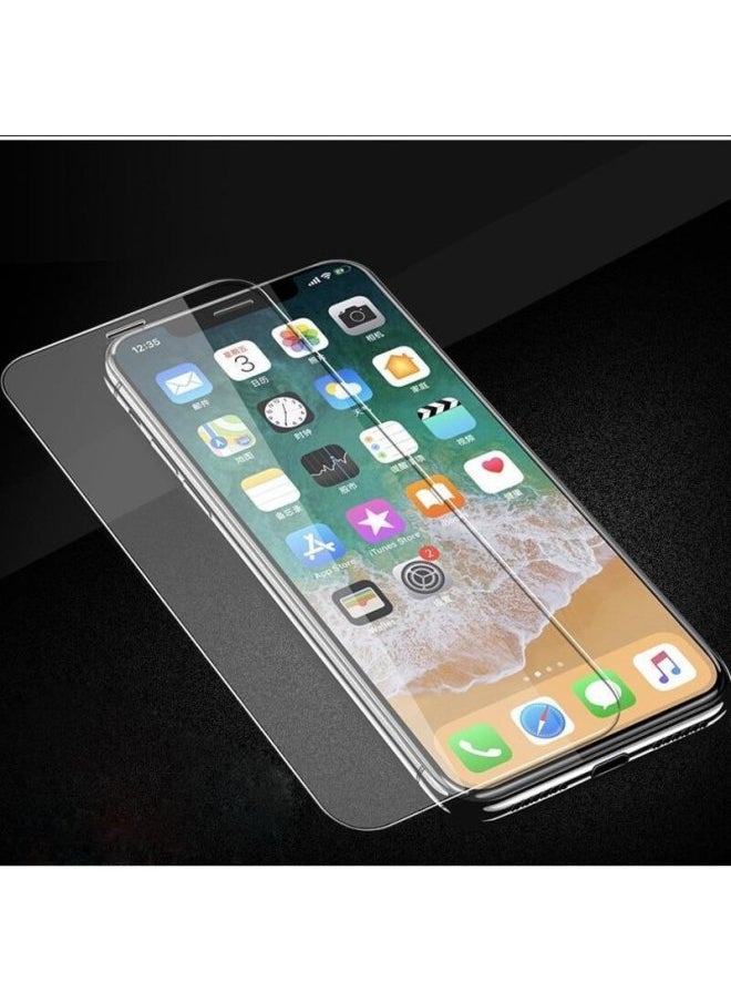 Generic - Mobile Phone Film Suitable For Apple 16pro Half Screen Transparent Film HD 14pro Crown AB Adhesive 15 Mobile Phone Tempered Film-Color:Crown 130AB Glue Transparent Tempered Film (carton Packaging)-Dimensions:Apple 14Plus - Image 1