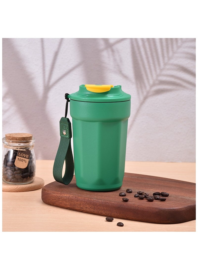 آنا 450 مل كأس القهوة القابل للحمل المصنوع من الفولاذ المقاوم للصدأ 304 بتصميم إبداعي - Image 5