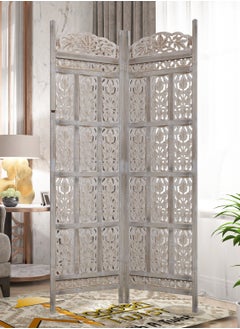 Wooden Twist Wooden Twist Carved Wood Room Divider  - Image 1
