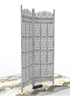 Wooden Twist Wooden Twist Carved Wood Room Divider  - Image 5