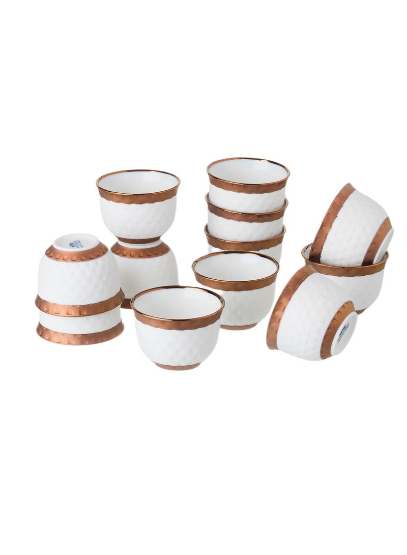 Japanese Arabic coffee cups set 12 pcs