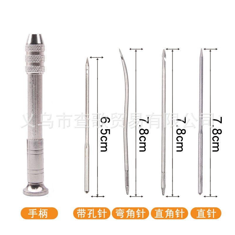 Multifunctional Sewing Awl Shoe Repair Tool "Straight crochet" 4 Pack - Image 3