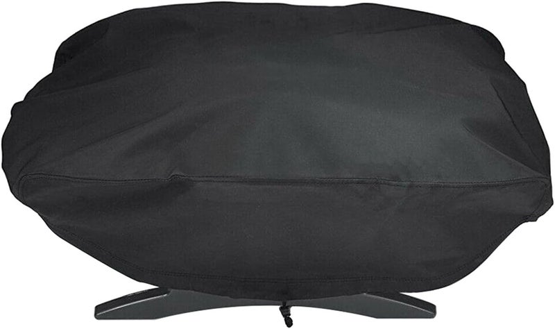 Ragyzity Waterproof Portable Grill Cover for Weber Q 7110/100/1000 Series, Outdoor Grill Cover UV Resistant Barbeque Grill Cover, Portable Heavy Duty Gas Grill Cover BBQ Cover with Drawstring - Image 1