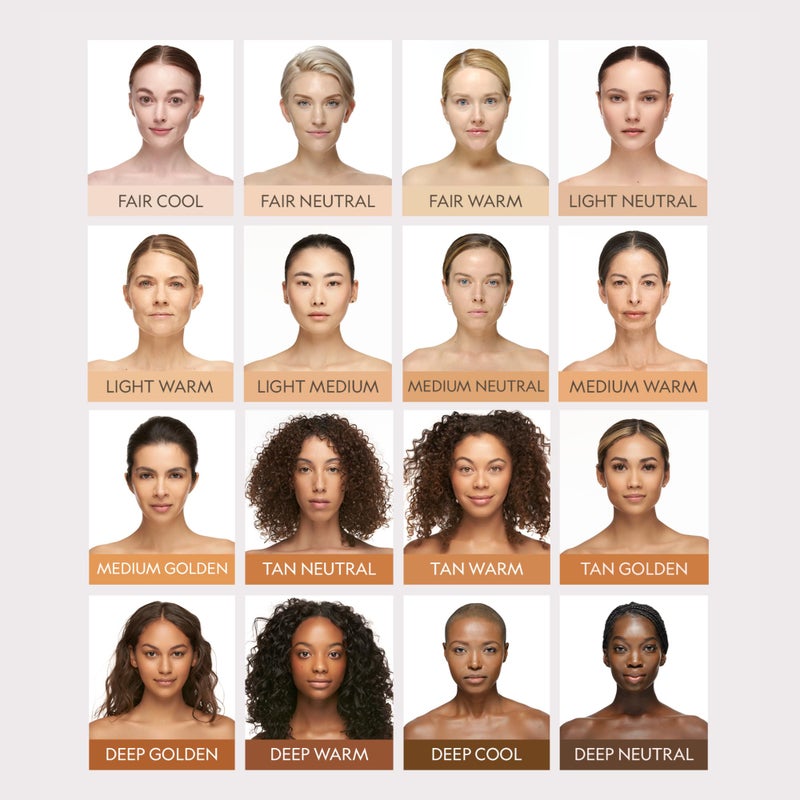 YENSA Skin on Skin BC Foundation Makeup - CC, BB Cream & Full Coverage Foundation-In-One - Buildable, Radiant Finish with SPF 40, Hyaluronic Acid, Peptides & 8 SuperBlacks - Tan Neutral (1 oz) - Image 3