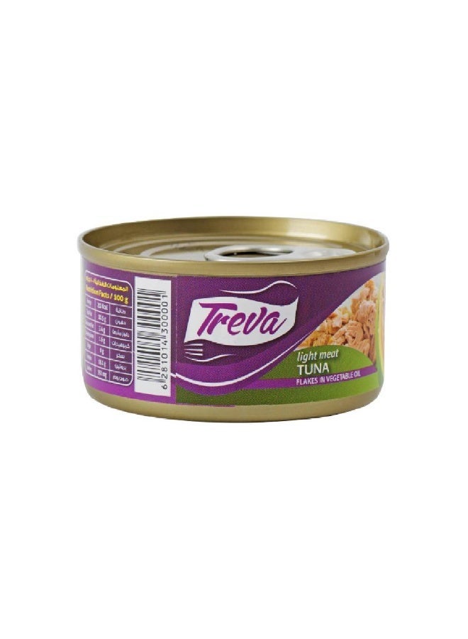 Treva Light Meat Tuna in Vegetable Oil, 170g, Bundle of 3 - Image 2