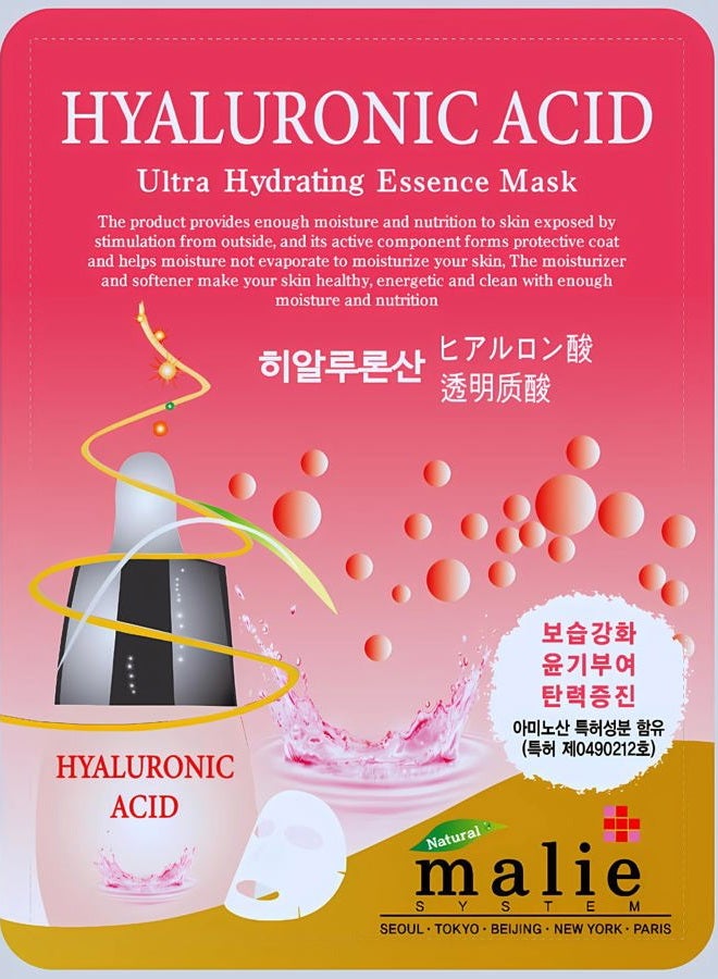 OBS LAB 101 قطعة كومبو، قناع جوهري مرطب فائق، قناع وجه كوري (10 × 10 أنواع + 1 عشوائي)، صنع في كوريا - Image 3