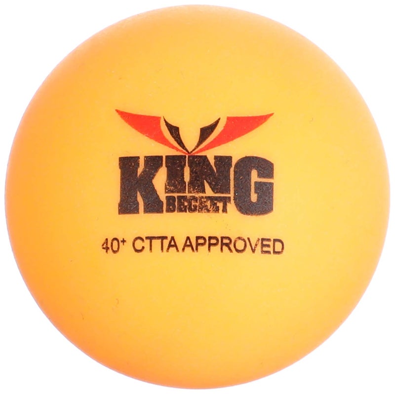 King Becket Table TenniS Ball Set, 1 Star, 10 PieceS - Orange