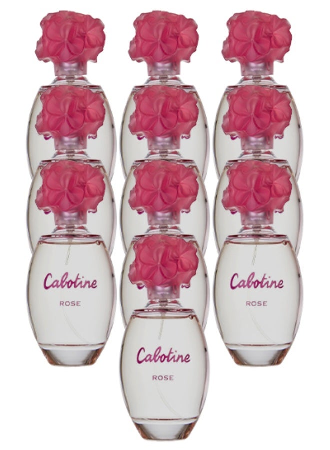 Parfums Gres 10 Pieces Cabotine Rose Perfume For Women 100ml EDT - Image 1