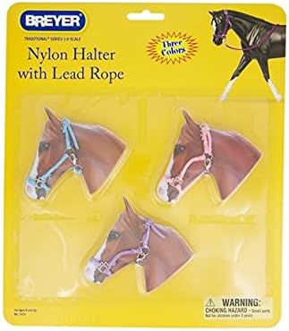 Breyer 2474 Nylon HaltersBluePinkPurple - Image 5