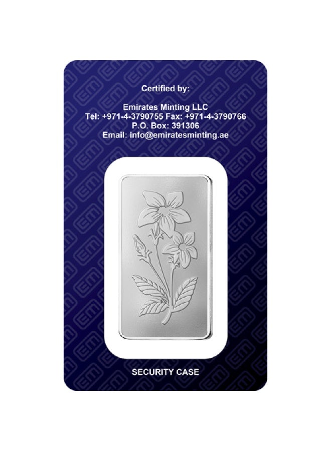 Emirates Minting 100 Grams 999.0 Purity Silver Bar - Image 2
