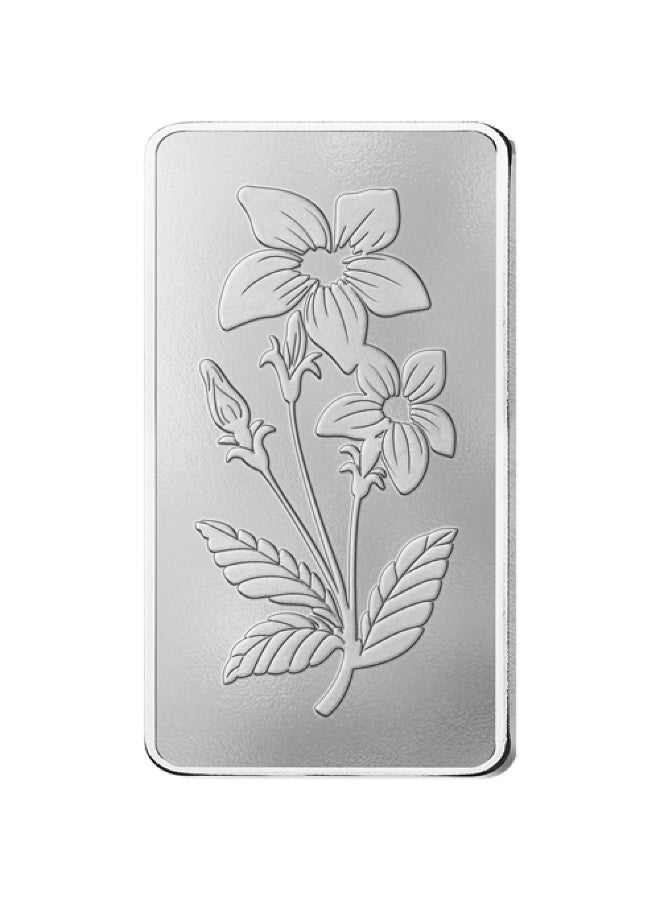 الإمارات مينتنج سبيكة فضة Emirates Minting بوزن 100 غرام بنقاء 999.0 - Image 3