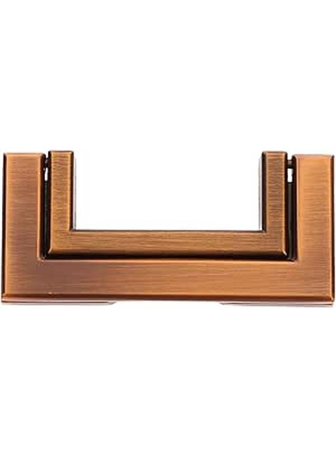 Zinc Alloy Gold Recessed Cabinet Door Pulls Hidden Latch Handles For Drawers Closets - Image 1
