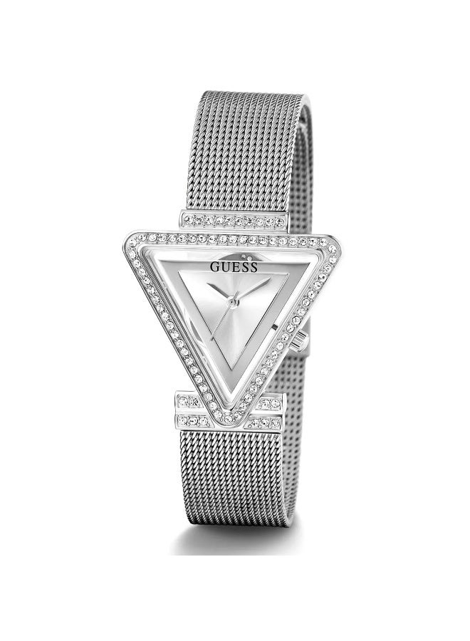 Guess Women's Watch Silver Tone Case Quartz - Image 2