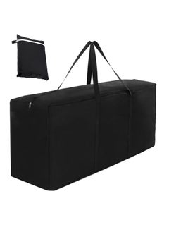 DUNISO 260L Large Storage Bags, 210D Waterproof, Dustproof, Thickened Robust Oxford Material Underbed Storage Bags for Clothes, Bedding, Clothing, Moving Home (122 x 39 x 55 cm)Black  - Image 2