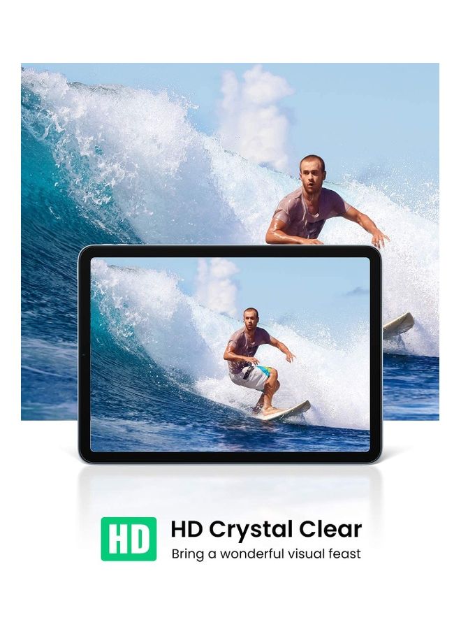 NIBEMINENT Screen Protector For Apple iPad Air Clear  - Image 2