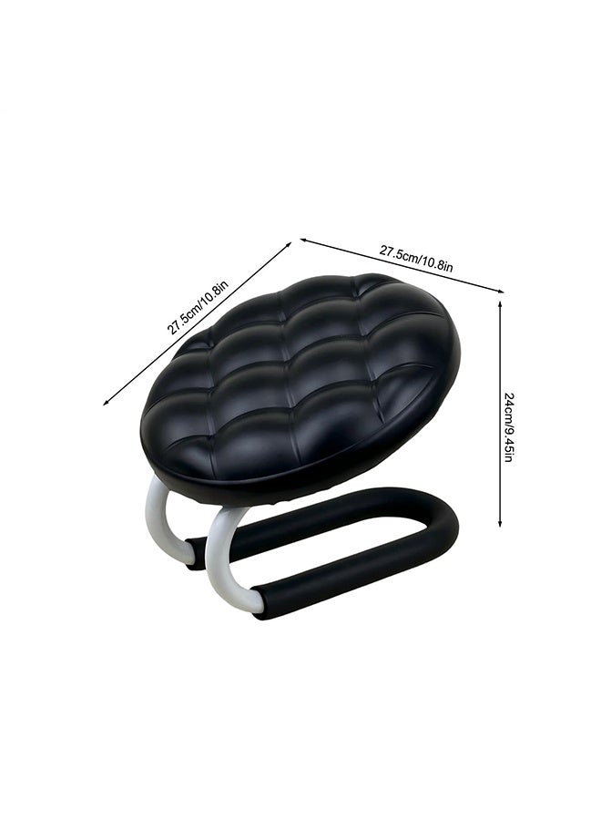 WALALLA Prostration Chair is a Prayer Chair for Muslims - Comfort and Support During Prayer, Padded Leather Seat Handcrafted, Ergonomic Design for Comfortable Prayer Position, Meditation Stool Mindfulness Prayer Kneeling Stool Chair with Anti-slip Cover, 27.5x27.5x24cm - Image 4