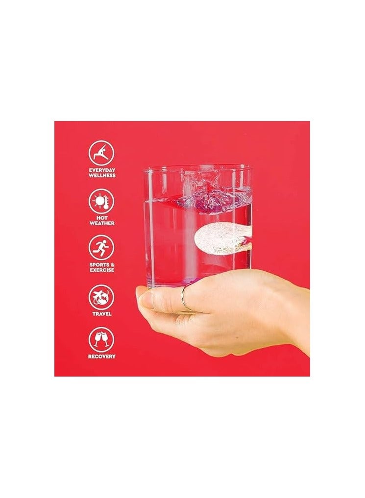 أو آر اس أقراص ترطيب أو آر إس مع إلكتروليتات بنكهة الفراولة الطبيعية، 36 قرصًا - Image 3