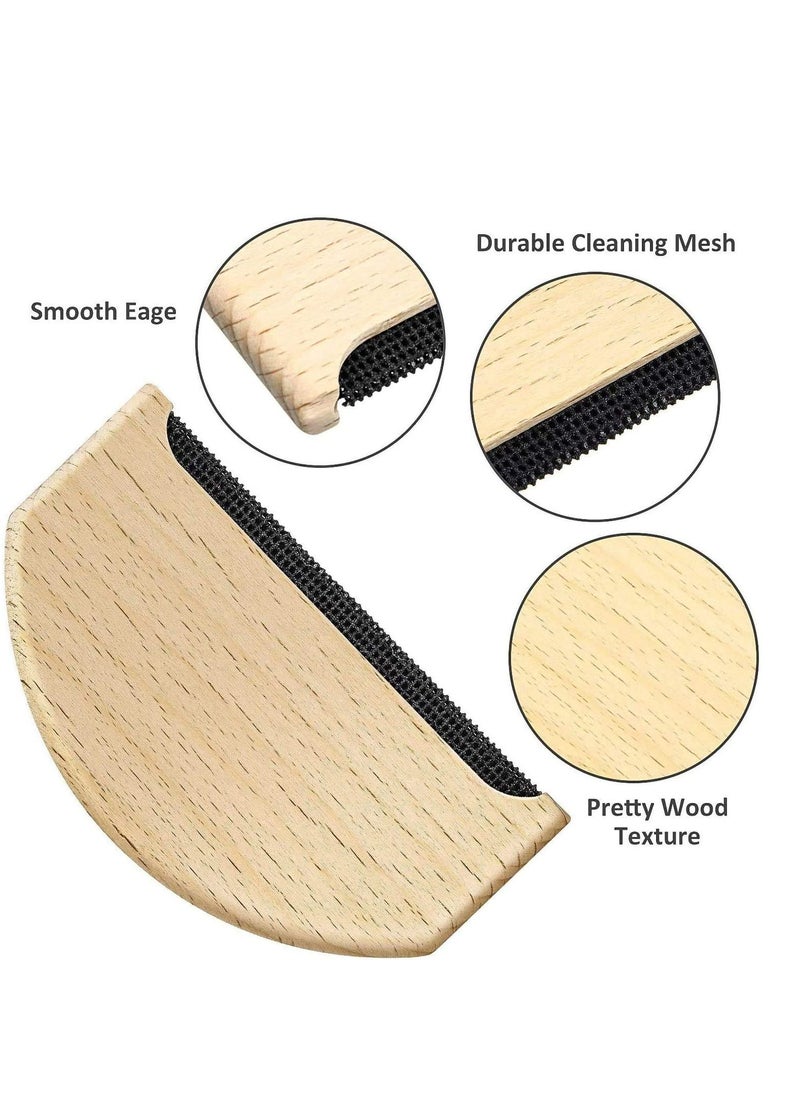 NIBEMINENT - Portable Lint Remover for Clothes Cashmere Sweater Comb Wool Fuzz Pilling Manual Brush - Image 1