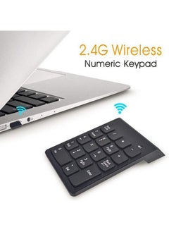 DUSALA 18 Keys 2.4G Wireless Numeric Keypad Black  - Image 5