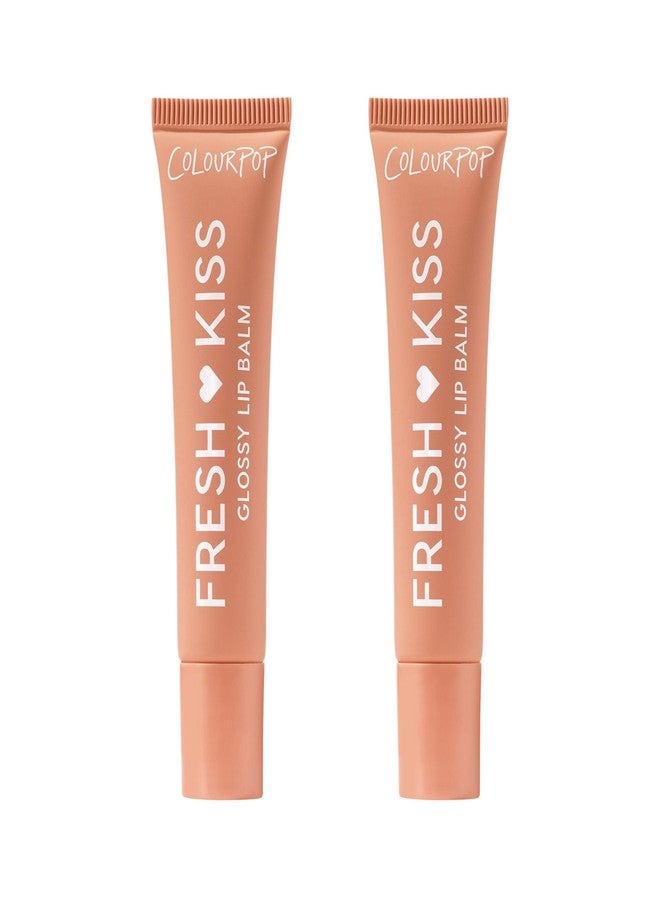 كالر بوب مرطب شفاه لامع من كولوربوب فريش كيس - عناية مرطبة للشفاه غنية بالببتيدات وحمض الهيالورونيك وزبدة الشيا وفيتامين هـ لتركيبة فائقة النعومة - كراميل لاتيه (عبوتان) - Image 1