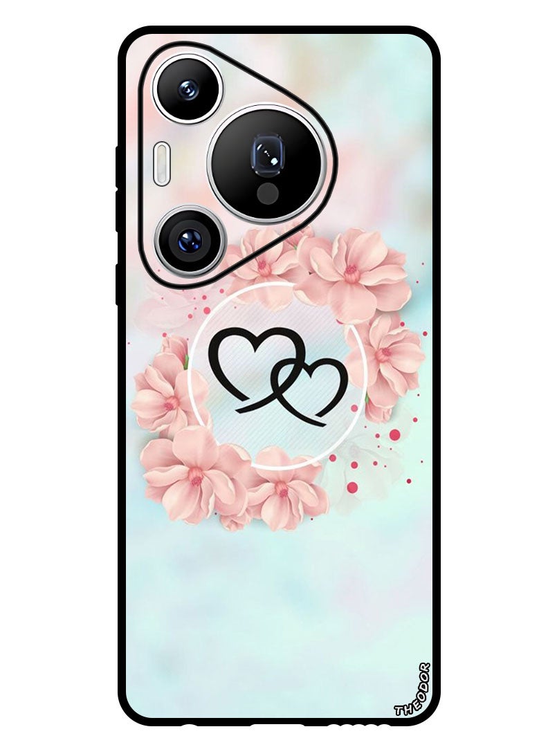 Theodor Protective Case Anti Scratch Shock Proof Bumper Cover For Huawei Pura 70 Hearts - Image 1