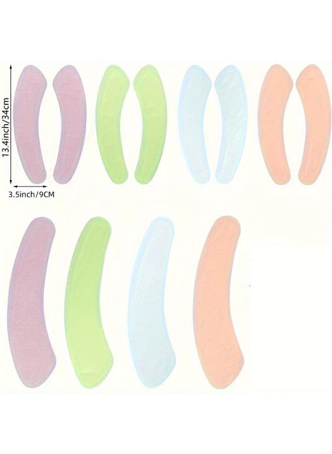 Reusable Toilet Seat Warmer Pads 8pcs Soft Microfiber Washable Hygienic Cover - Image 2